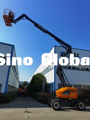 De Ce Goedgekeurde Diesel Gearticuleerde capaciteit van de Boomlift SKYBOOM gtzz-18J 250KG
