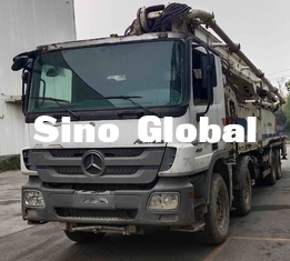 Gebruikte Model 2013 56m van Zoomlion Concrete Pompvrachtwagen met Mercedes Benz Chassis