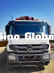 5 de boom gebruikte Concrete Pompvrachtwagen 47m met Mercedes Benz Chassis