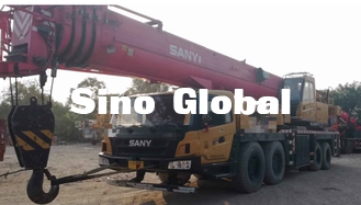 Kraan van de Sany de STC1000 Gebruikte Vrachtwagen 100 Ton van 350kw/1800 T/min de Geschatte Machts