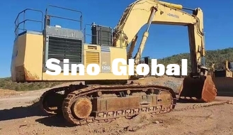 514KW macht Gebruikt Kruippakjegraafwerktuig Komatsu 1250 Model 170mm Slag