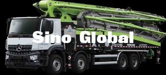 Zoomlionvrachtwagen Opgezette Pompen 63X-7RZ met Benz Chassis