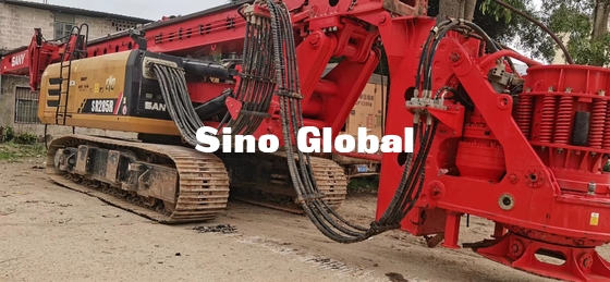 Installatie van de Sanysr285r 2018 Gebruikte Roterende Boring 5~24 T/min 300KW