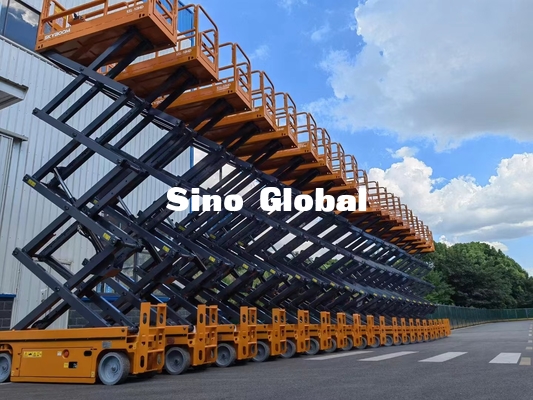 Van de de Boomlift van de Skyboom ssl-06DC Schaar de Mensenlift 6.5m het Certificaat van Werkende Hoogtece