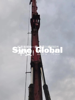 Sany Gebruikte Rotary Drilling Rig SR405R 2021 6352 uur