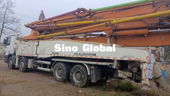Zoomlion 63M Used Concrete Pump-Vrachtwagen met Scania-Chassis met Model 2013
