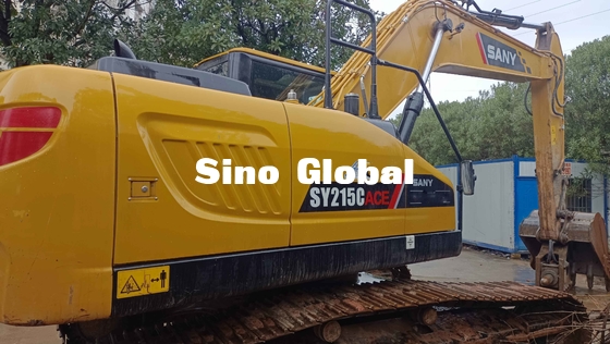 Van het Graafwerktuigwith isuzu -4HK1X van het Sanysy215 ACE Gebruikt Kruippakje de Motormodel