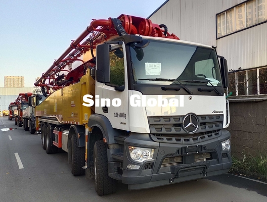 XCMG, Sany, op:zetten-Concrete de Pompvrachtwagens van Zoomlion met Mercedes Benz Volov Isuzu Chassis