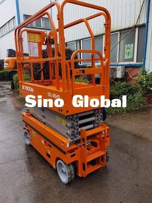 230kg capaciteits Diesel Schaarlift 7.8m Werkende Goedgekeurd Hoogtece