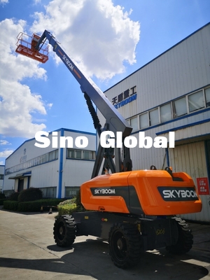 Diesel Telescopische Boomlift 29.8m Werkende Hoogteskyboom Model gtbz-28J