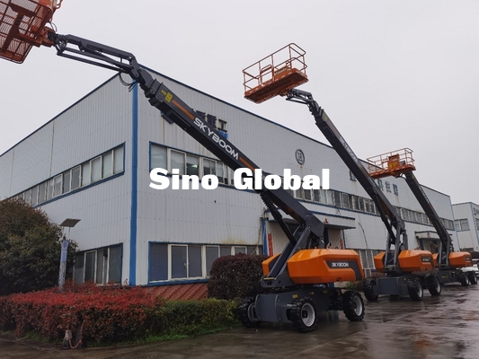 Diesel Telescopische Boomlift 29.8m Werkende Hoogteskyboom Model gtbz-28J