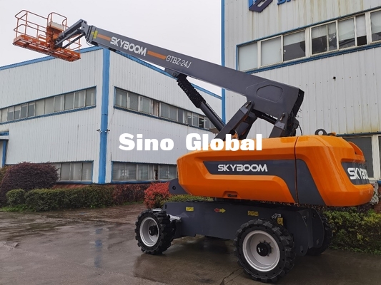 Diesel Telescopische Boomlift 29.8m Werkende Hoogteskyboom Model gtbz-28J