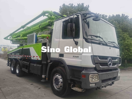 Tweede Hand 38m Pompvrachtwagen, Concrete Boomvrachtwagen ZLJ5296THB 38X-5RZ