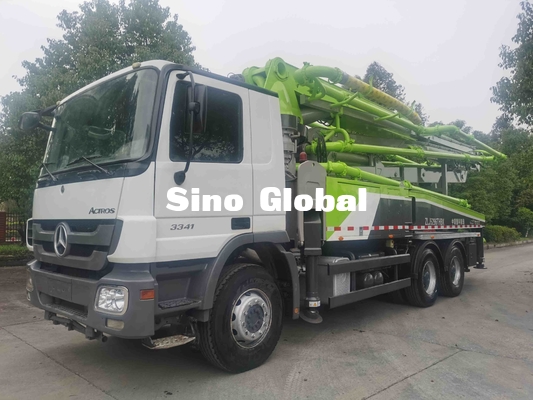 Tweede Hand 38m Pompvrachtwagen, Concrete Boomvrachtwagen ZLJ5296THB 38X-5RZ