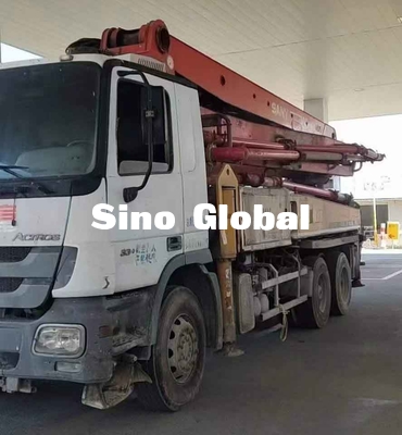 Sanymerk 37M Used Concrete Pump-Vrachtwagen met 5 Boomsectie