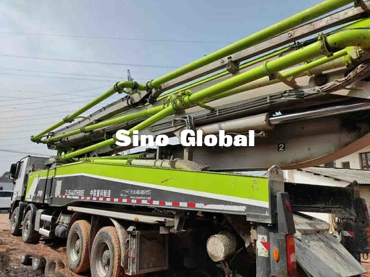 56M Concrete Pump Truck met het Boom Gebruikte Model van ZLJ5440THBK 56X-6RZ