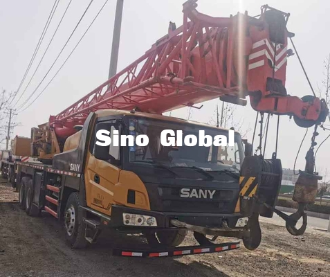 STC200C5 gebruikt Lorry Crane, Sany 20 de Snelheid van Ton Truck Crane 80km/H