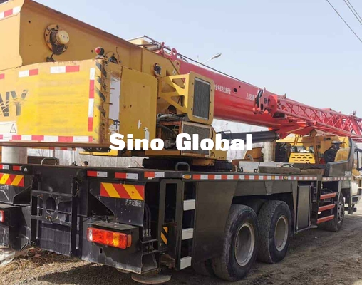 STC200C5 gebruikt Lorry Crane, Sany 20 de Snelheid van Ton Truck Crane 80km/H