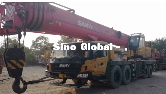 Kraan van de Sany de STC1000 Gebruikte Vrachtwagen 100 Ton van 350kw/1800 T/min de Geschatte Machts