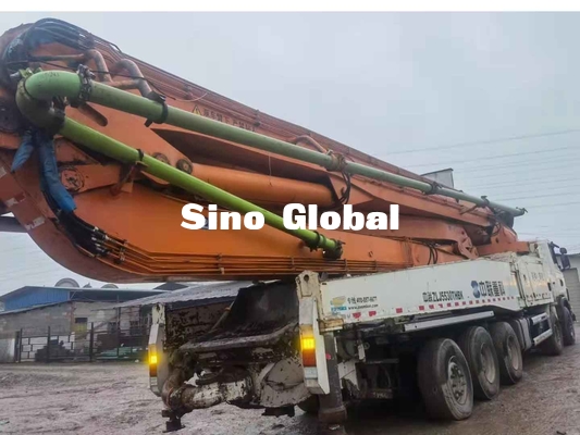 Zoomlion 63M Used Concrete Pump-Vrachtwagen met Scania-Chassis met Model 2013