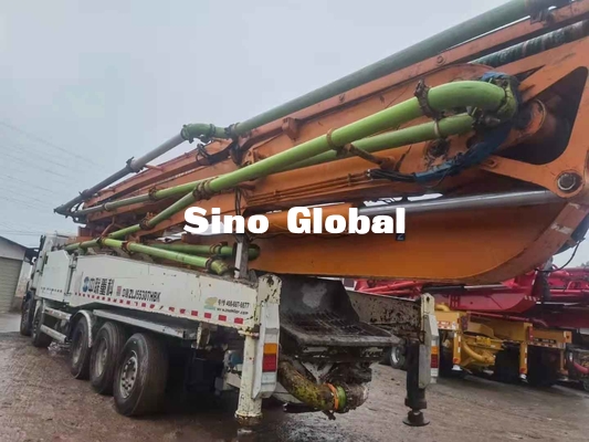 Zoomlion 63M Used Concrete Pump-Vrachtwagen met Scania-Chassis met Model 2013