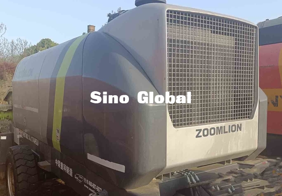 Zwarte Groene Gebruikte Concrete Aanhangwagenpomp Zoomlion HBT80 174kw