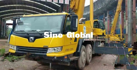 50 het Olieverbruik van Ton Used Truck Crane XCMG QY50KA 40L per 100km