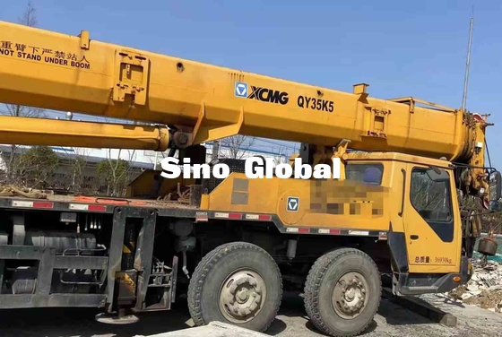 Vrachtwagen van de tweede handxcmg Boom, 35 Ton Truck Crane Sany QY35K5