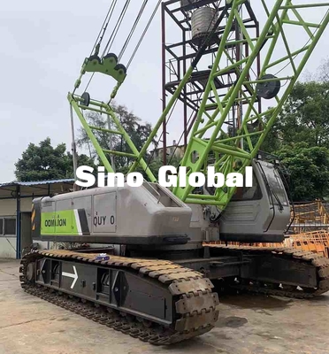 Gebruikte QUY80 Zoomlion 80 Ton Crawler Crane met 58m Boomlengte