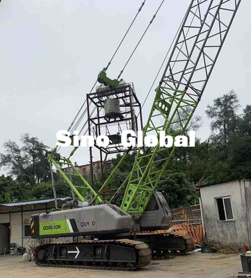 Gebruikte QUY80 Zoomlion 80 Ton Crawler Crane met 58m Boomlengte