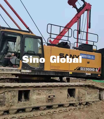 Kraan van het Sany de SCC1000A Gebruikte Kruippakje 100 Ton met 13m 64m Boomlengte