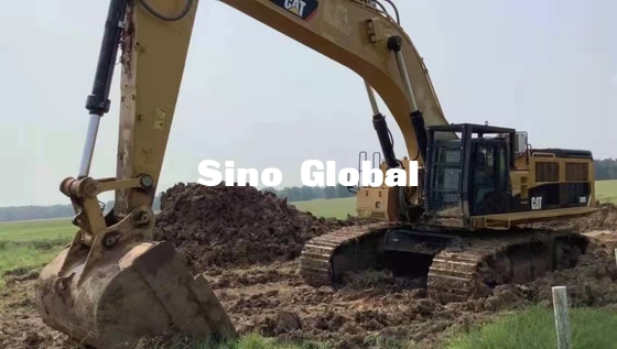 390KW de gebruikte Capaciteit van de de Brandstoftank van Caterpillar 390D 1240L van het Kruippakjegraafwerktuig