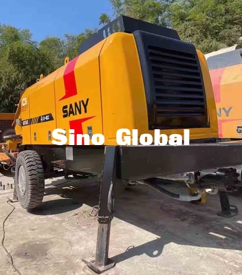 De gebruikte Sany-Aanhangwagen zette Concrete Pompthb60c 90kw Geschatte Macht op