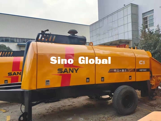 de 2de van de de Pomp180kw Macht 2200rpm van de Hand Concrete Aanhangwagen Roterende Snelheid