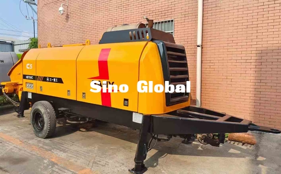 De Sanydiesel gebruikte Concrete Kleptype 180KW van de Aanhangwagenpomp S Macht