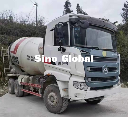 12M ³ gebruikte Concrete Mixervrachtwagen Sany SY312C-6W 257 kW Geschatte Machts