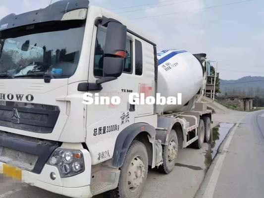 2de Diesel van de de Concrete Mixervrachtwagen van handhowo type 10m ³ 371HP Macht