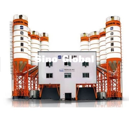 Zoomlion HZS180 Concrete het Groeperen Installatie205kw Macht 180 M3/H-Capaciteit