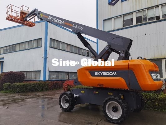 Diesel gtbz-28J van SKYBOOM Telescopische Boomlift 29.8m het Werk Hoogte